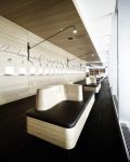 Swiss Lounge- Zurich Airport © Greutmann Bolzern AG für Gestaltung, Zurich – Picture by Valentin Jeck, www.gbdesign.ch