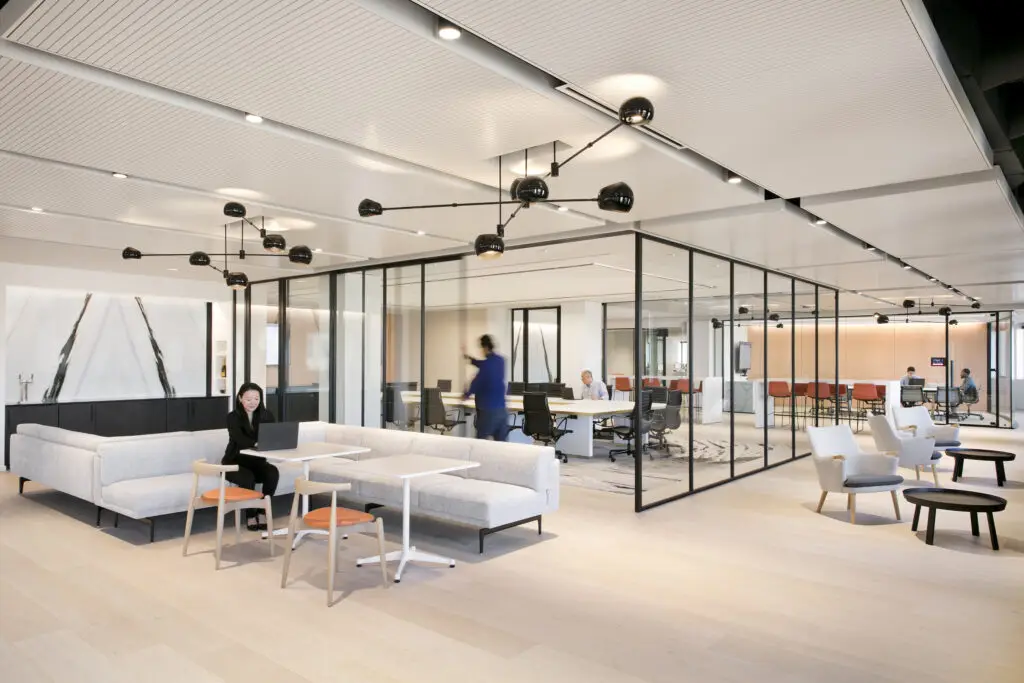 BMG Corporate Office, Delaware Architect: Gensler Photo: Connie Zhou